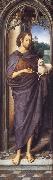 Hans Memling Saint John the Baptist oil